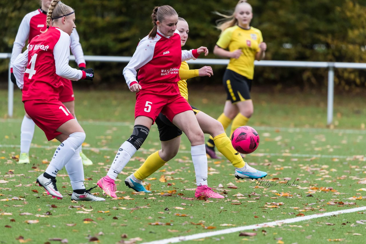 Bild 213 - wBJ SV Wahlstedt - SV Frisia 03 Risum-Lindholm : Ergebnis: 1:2